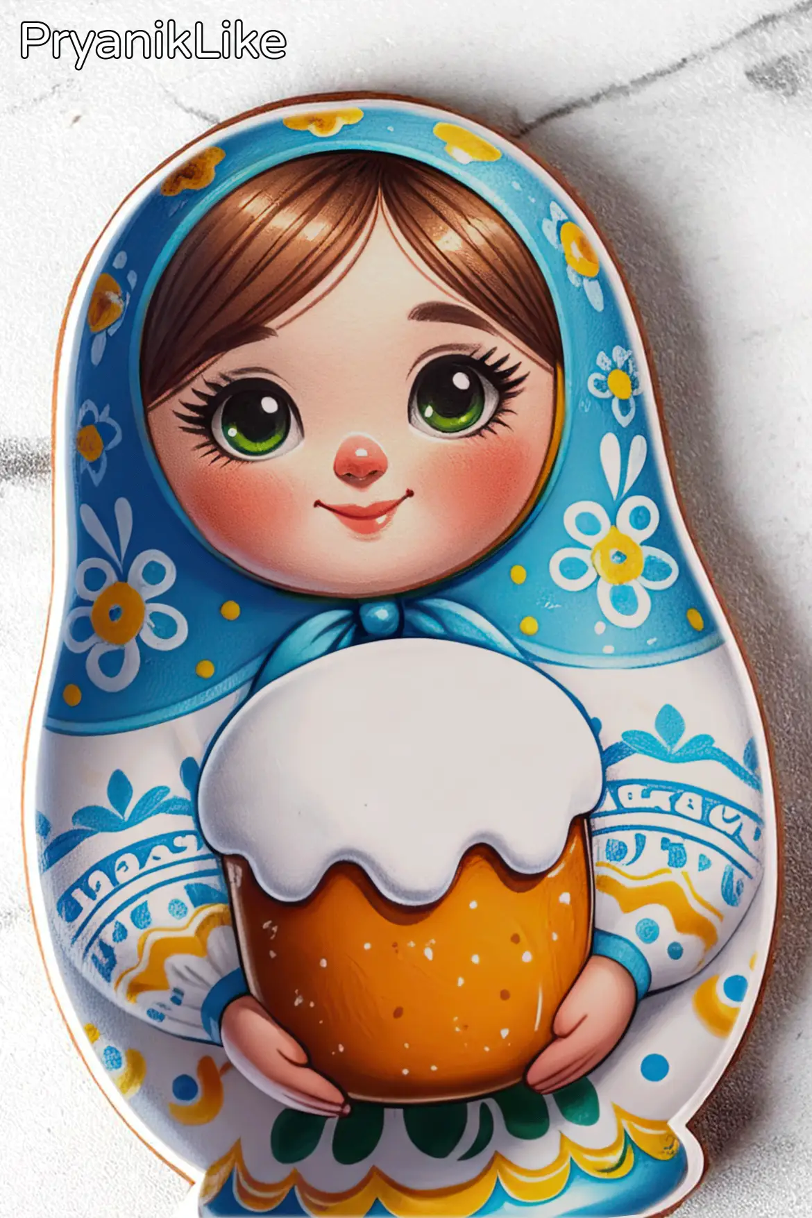 Пряник матрешка (ооооочень много)